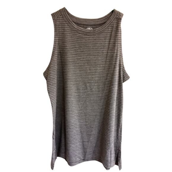 Athletic Works top, Women's Size Medium 8-10, Workout Tank, Black & Gray, NWOT - Picture 1 of 4